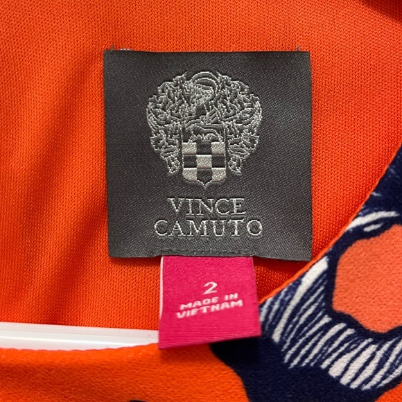 Vince Camuto Sleeveless Floral Dress Size 2 - Picture 3 of 8